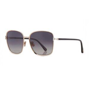 NEW TOM FORD WOMEN ROSE GOLD SUNGLASSES